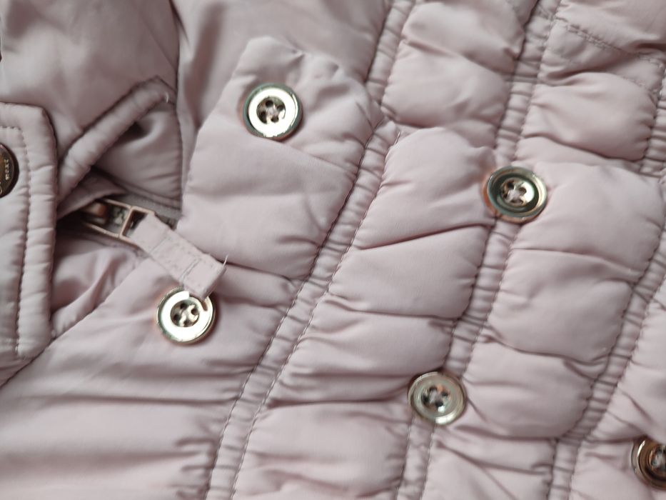 Różowa kurteczka ocieplana Next 92 cm