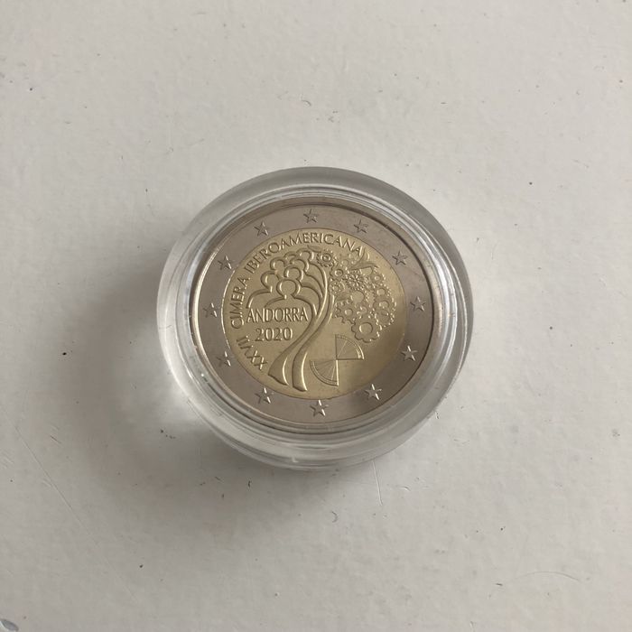 Moeda 2€ Comemorativa Andorra 2020 (NOVA)