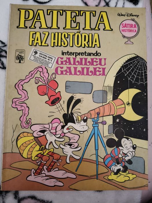 3 livros de banda desenhada Pateta