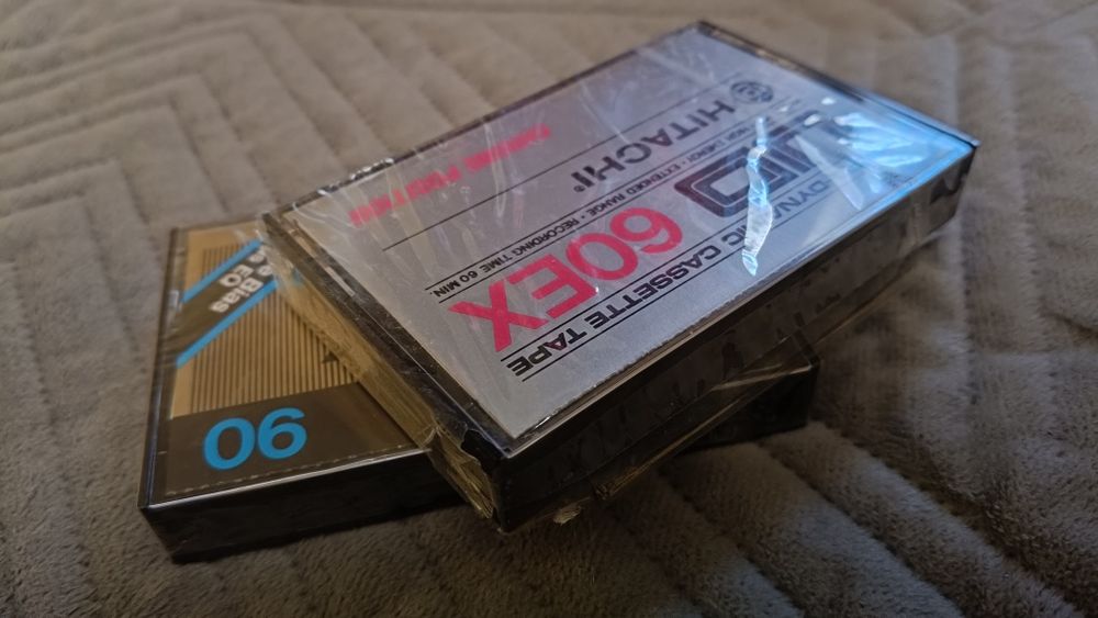 ‼️Аудио кассеты ‼️ аудиокассеты аудіо касети Hitachi 2 шт новые