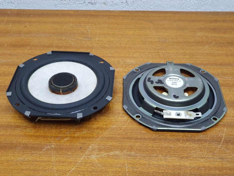 Sony płaskie głośniki 1-825 , 964-11 solidne 4ohm 11cm 12cm