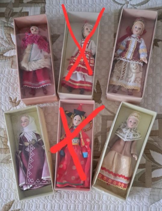 Продам  фарфорових ляльок з колекції