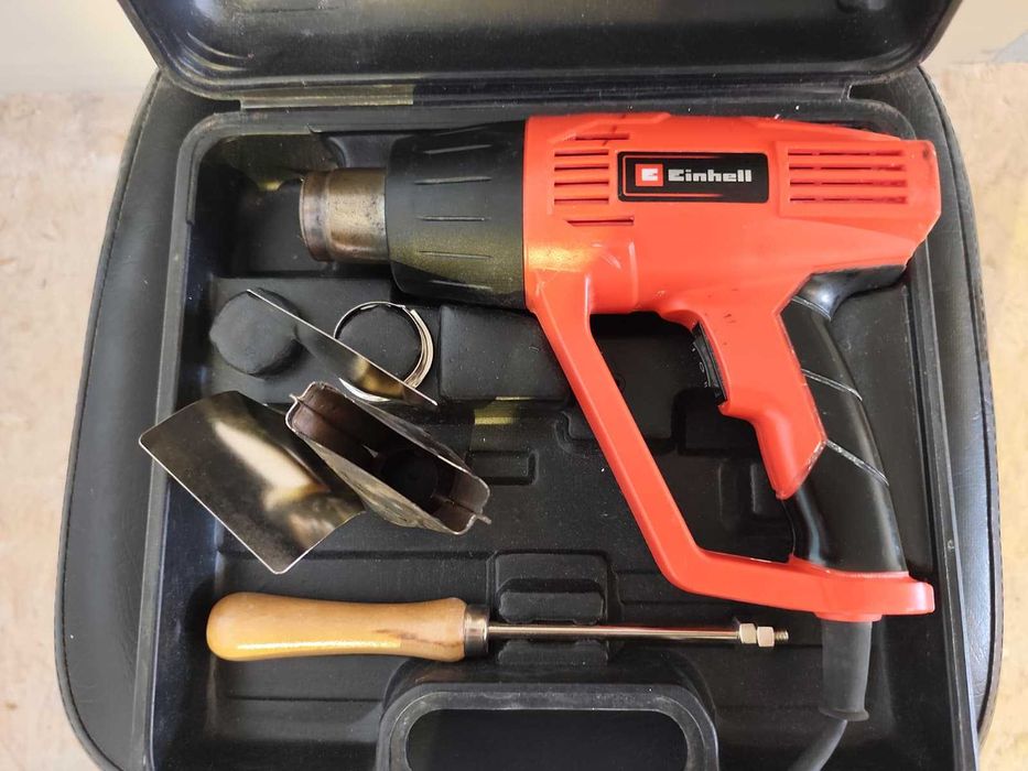 Pistola de Ar Quente Einhell – Completa com Maleta e Acessórios (21)