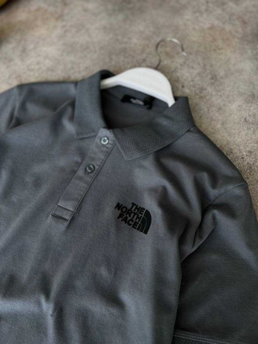 Футболка поло TNF The North Face Premium з qr-code і біркою i57/71-2