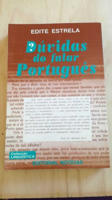 Dúvidas do Falar Português Edite Estrela - Editoral Notícias