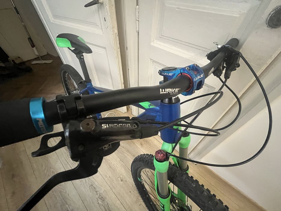 Велосипед Cube LTD RACE 27.5 blue-green