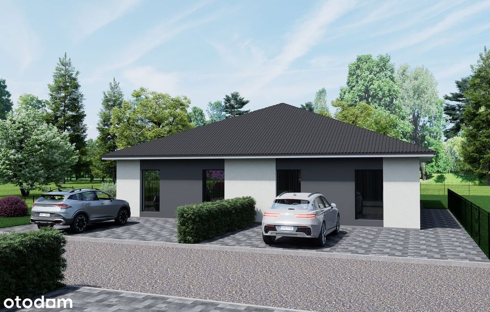 Nowy Parterowy Dom | Lokal Nr 2 - Działka 988 M²