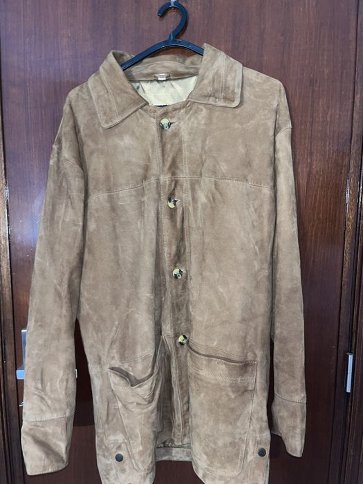 Casaco Camurça Castanho