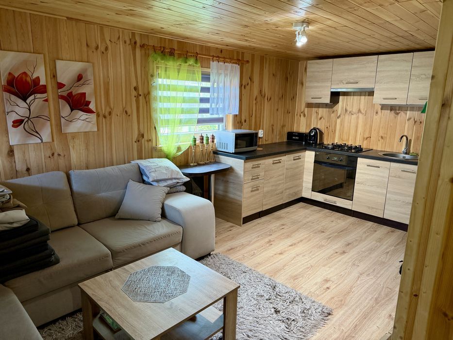 Domek z basenem na dzialce ROD 340mkw