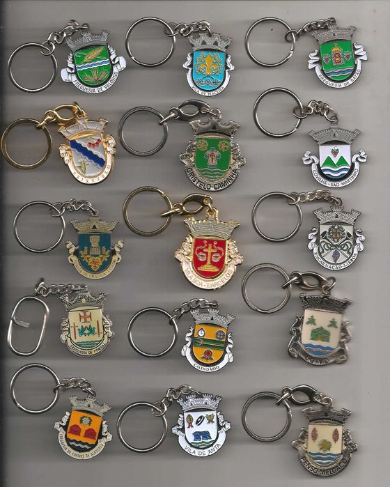 VENDO PORTA/CHAVES HERÁLDICOS + CHAPAS HERÁLDICAS