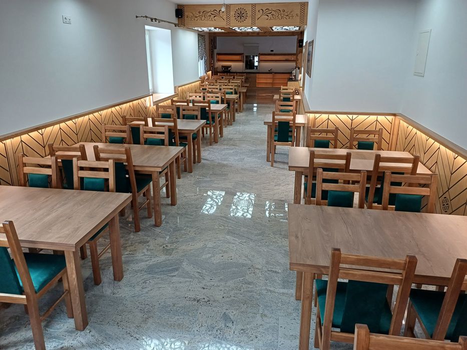 Krzesla i stoly do restauracji baru nowe mocne od producenta