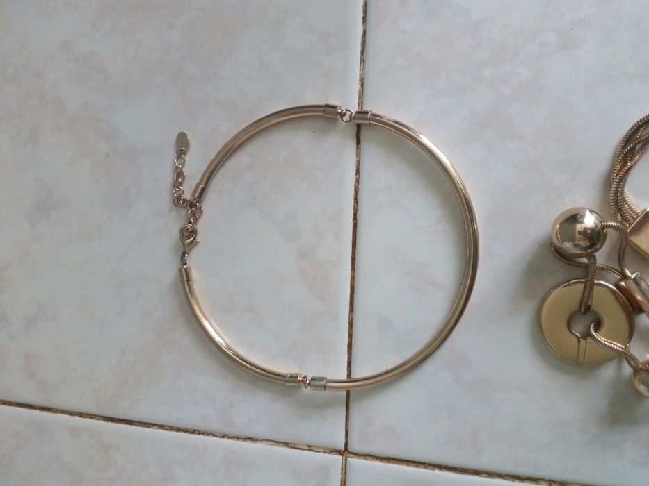 Colar 2 em 1 dourado