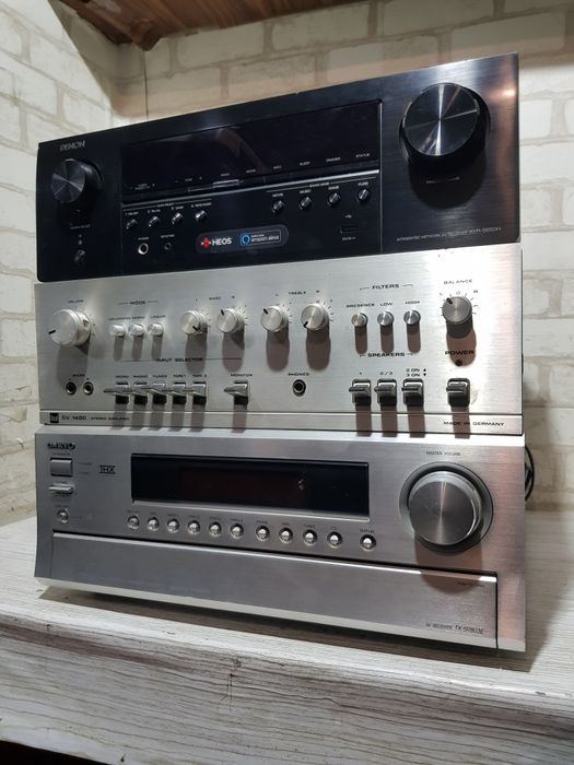 Ресивер/ підсилювач ONKYO/DUAL/DENON , б/у з Німеччини