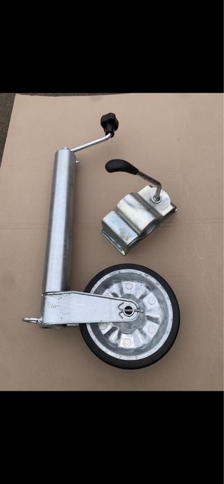 Опорное  колесо , підкатне хомут для легкового прицепа КНОТТ   АЛКО