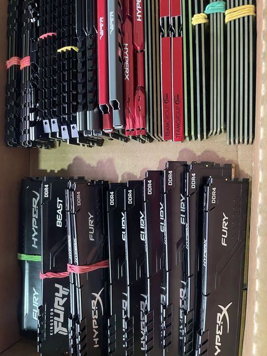 Оперативна пам'ять DDR4 16-64GB: Kingston, Mushkin, G.Skill, Patriot