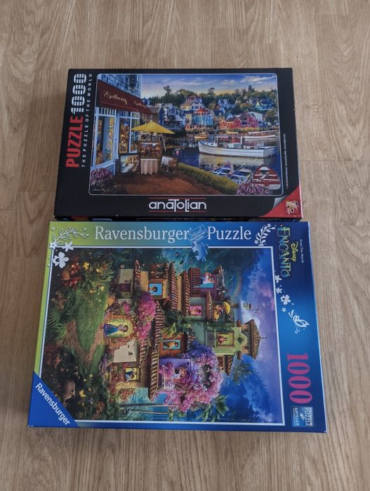 Puzzles diversos 1000 peças