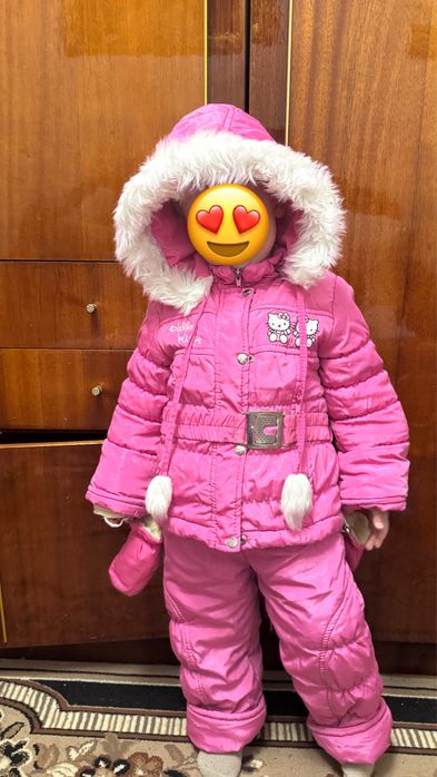 Дитячий зимовий комбінезон двійка