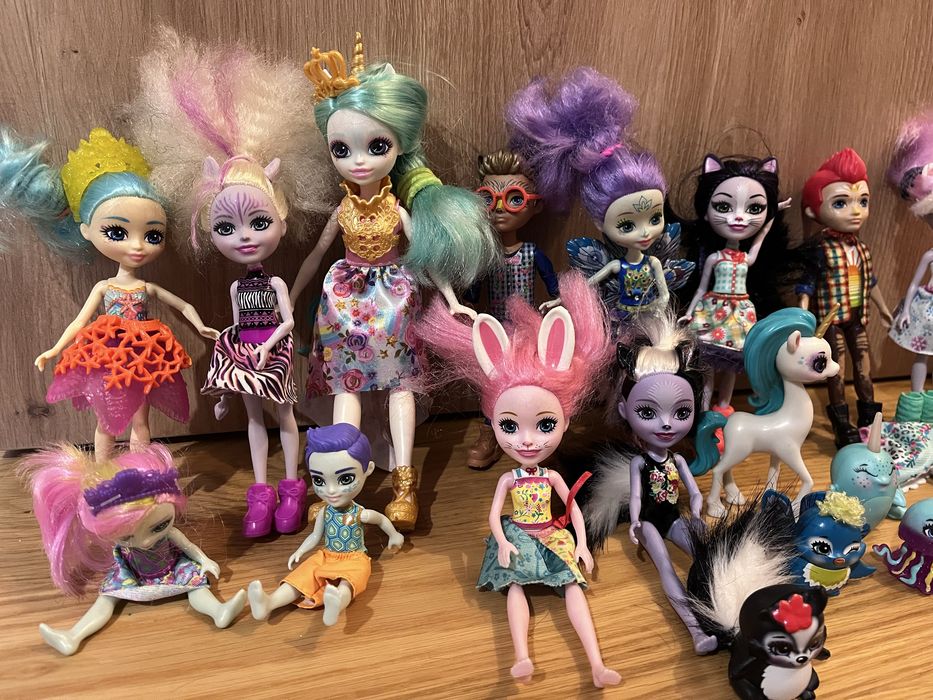 Lalki Enchantimals z akcesoriami
