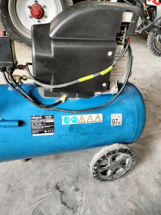 Sprężarka kompresor 50 l Scheppach
