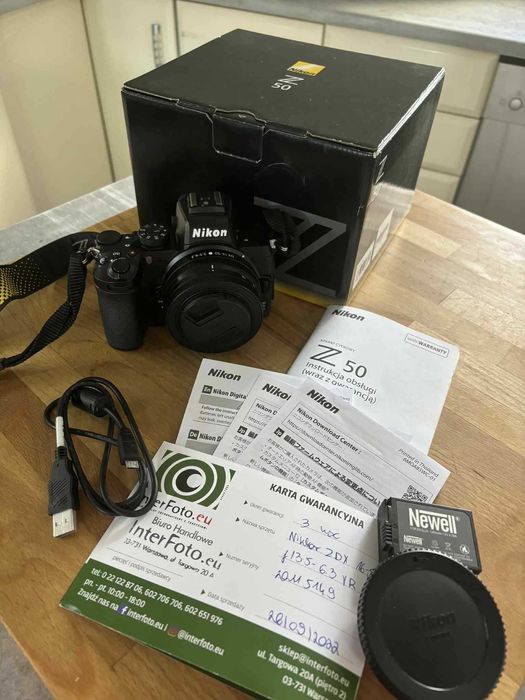 Nikon Z50 + Nikkor Z DX 16-50 mm f/3.5-6.3 VR