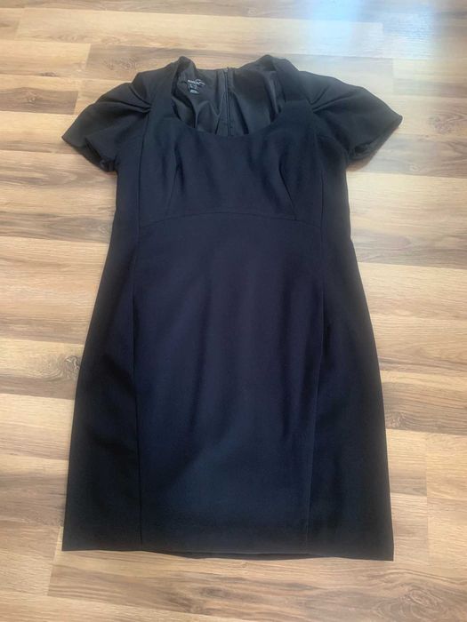 Sukienka Krótka Mała Czarna Mango Mini Elegancka r. L-XL / 40-42