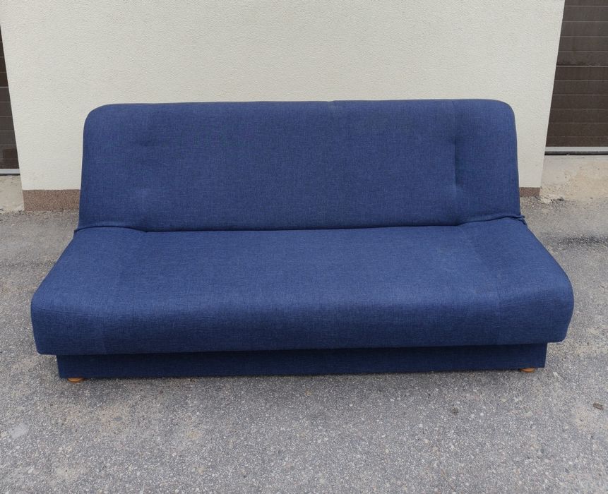 Wersalka sofa granatowa
