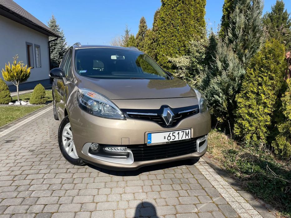 Renault Grand Scenic Wersja Limited 7-Osobowy Nawigacja Polski Salon