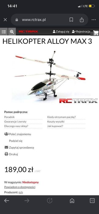 Helicopter alloy max 3