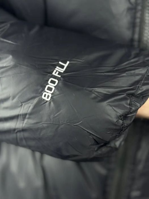 Зимовий водонепроникний пуховик Stussy чорний,розмір M.