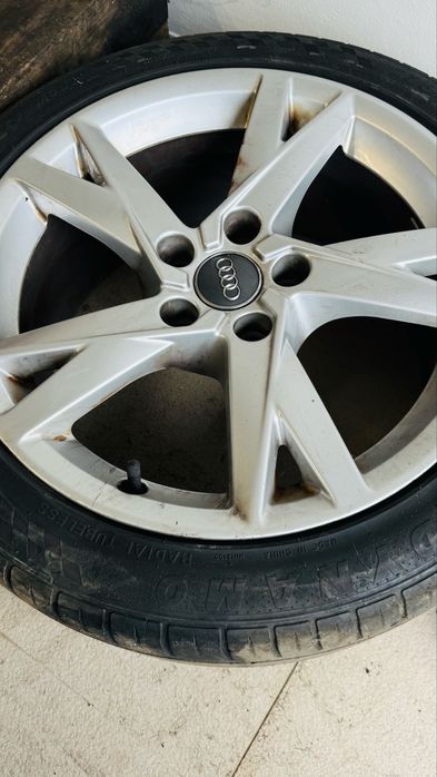 Jantes audi 17 originais com pneus