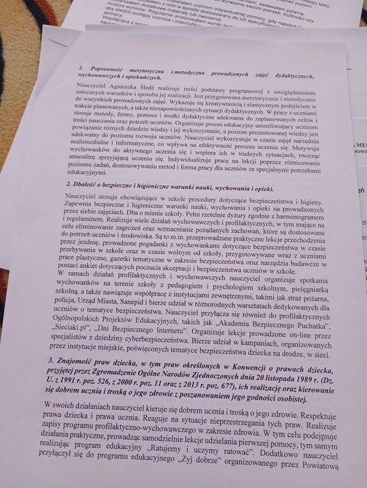 Nauczyciel dyplomowany materiały do egzaminu