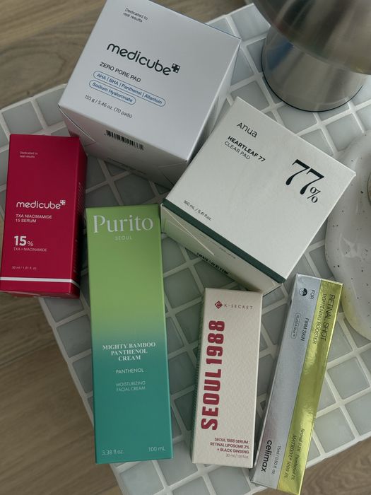 Крем сиворотка ретиналь педи k-secret purito medicube tocobo