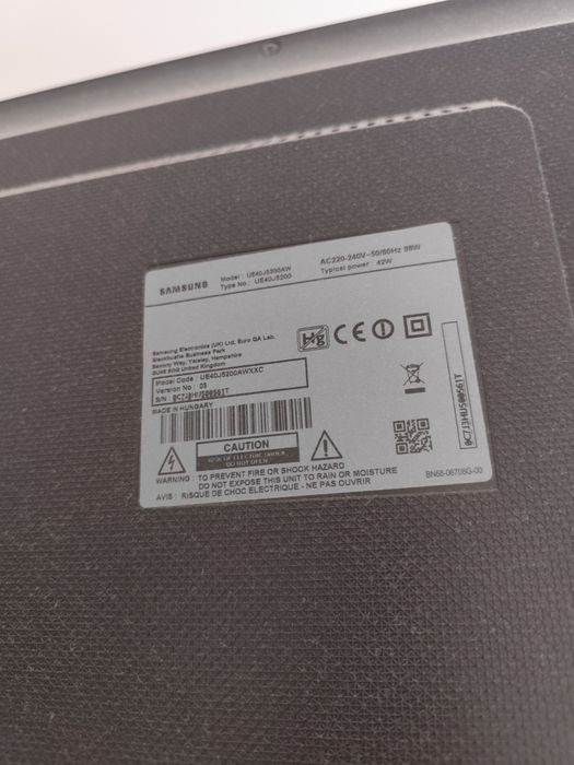 SMART TV Samsung 40'' UE40J5200AW