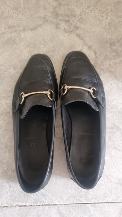 Mocassins em pele tam 36