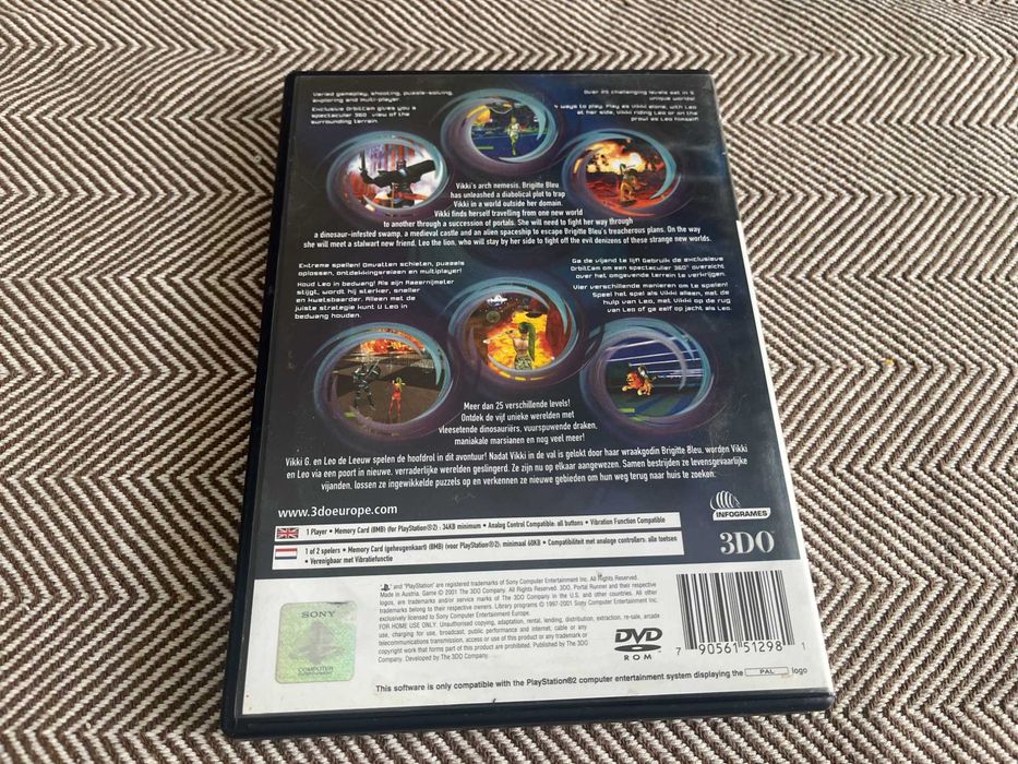 Gra Portal Runner PS2 Playstation 2