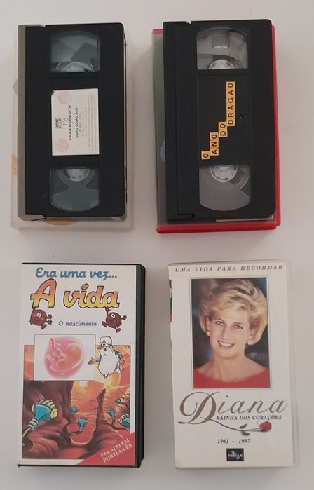 Cassetes e dvd's