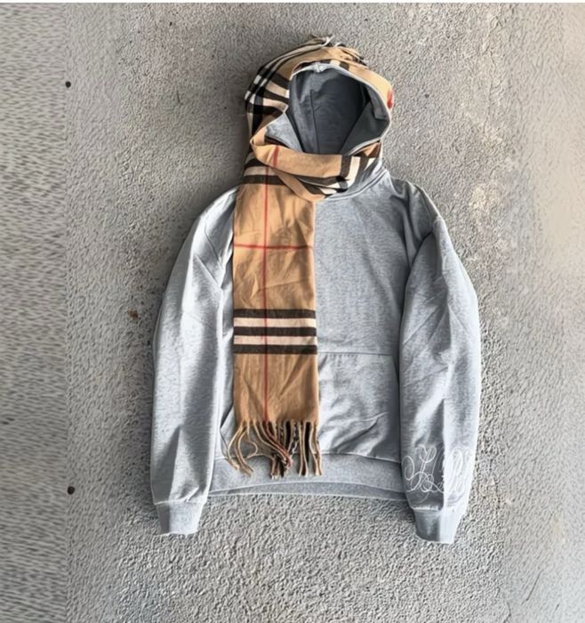 Худі тепла зі шарфом