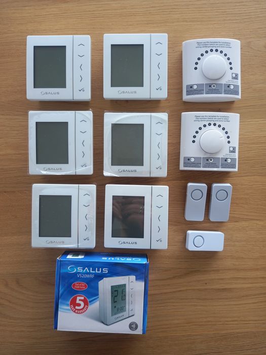 Bezprzewodowy Regulator temperatury 4w1 salus VS20WRF