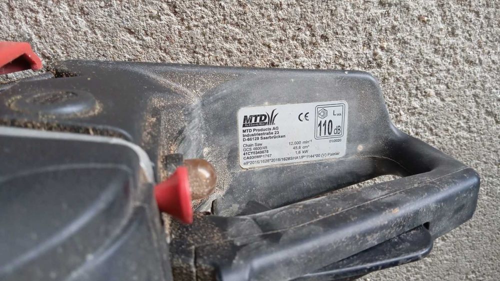 Motoserra MTD Gasolina