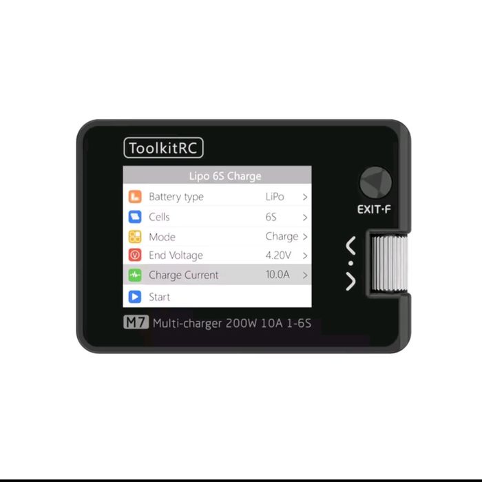 Зарядні пристрої ToolkitRC M7, M6D, M8P, M9, M6AC, M6DAC