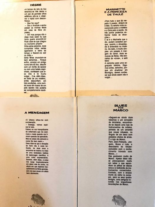 Colecção Mistério: 4 Livros