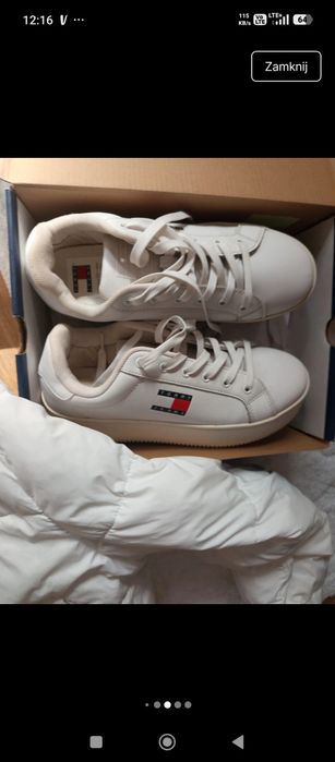 Kurtka oraz buty Tomy  Hilfiger