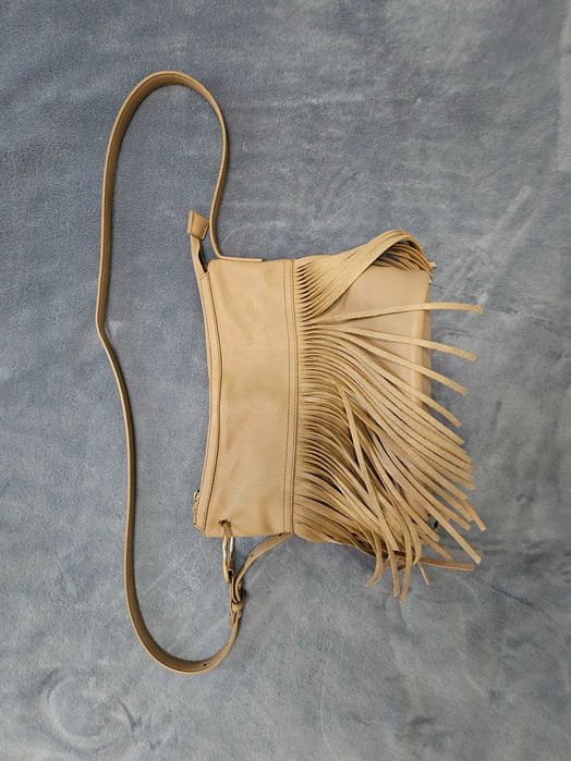 Сумка бежева екошкіра