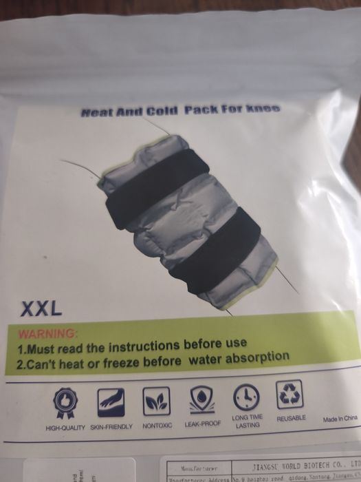 Saco de gelo ajustável