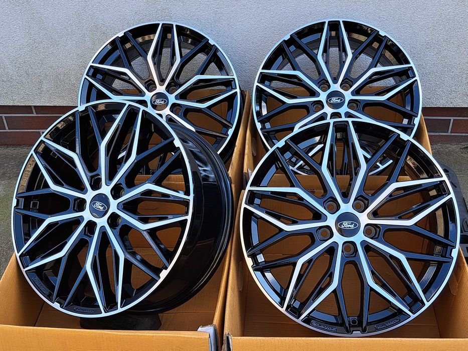 ALUFELGI FORD 17 NOWE 5x108 KUGA Galaxy Focus Mondeo S-Max Czarne CA26