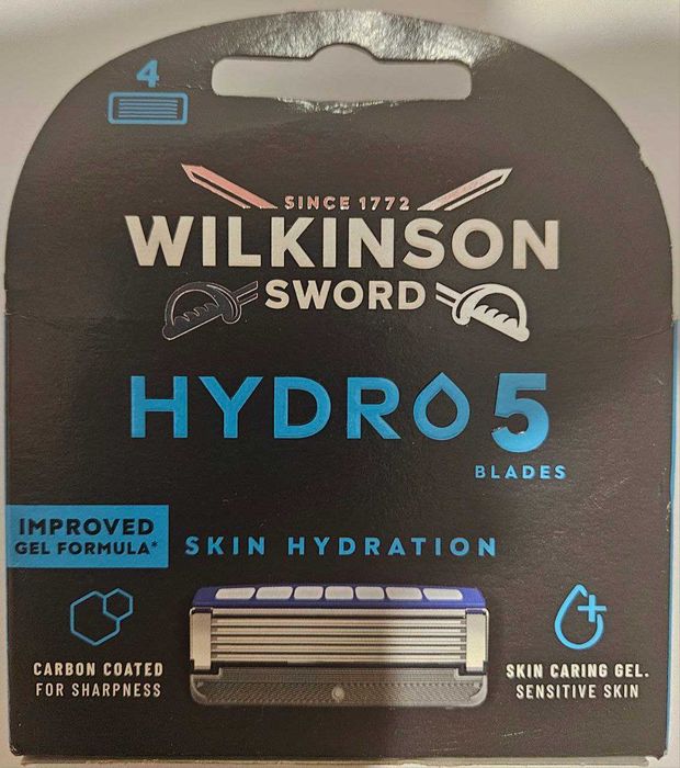 Wilkinson Hydro5  леза для гоління упак, 4, 5, 8 і 12 шт 100% оригінал