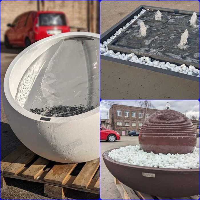 Бетонні Фонтани, Фонтани Декоративні, Водойми, Ставки Вінниця