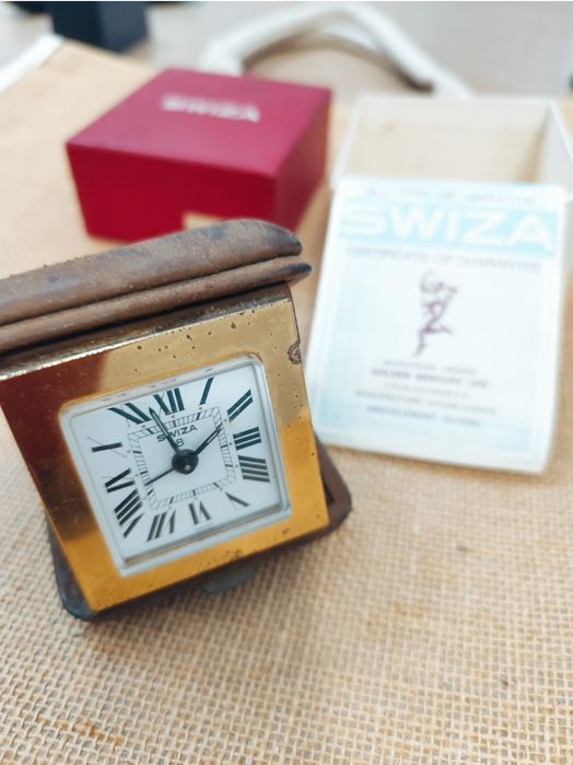 SWIZA relógio despertador vintage