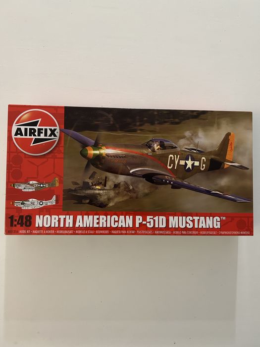 Samolot P-51D Mustang model Airfix 05131