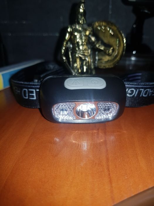 Налобний ліхтарик акумуляторний